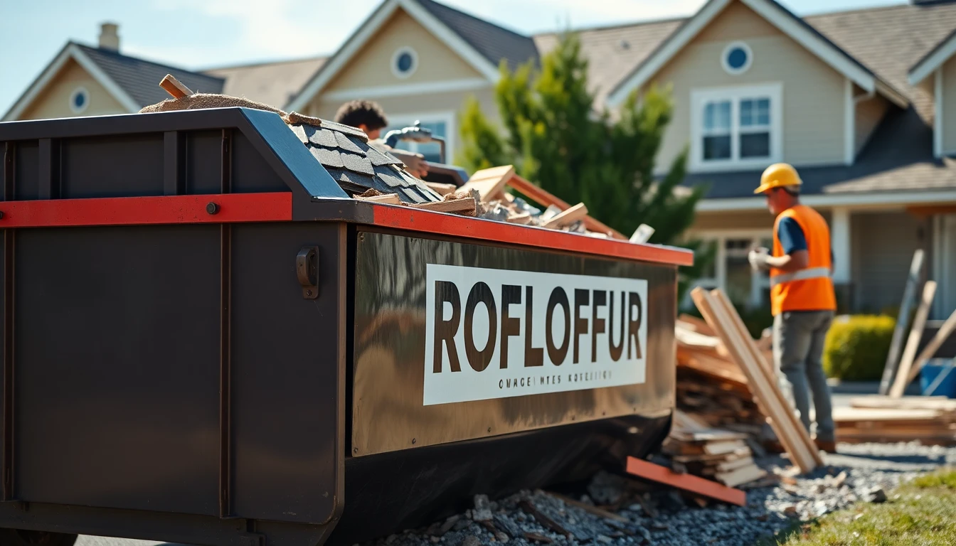 Roofing Debris Dumpsters